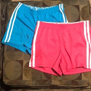 2 pairs of shorts (faded glory)